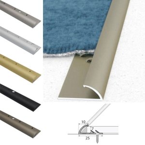 Single Edge Carpet Profile for 10mm Flooring-Transition from Carpet to Vinyl