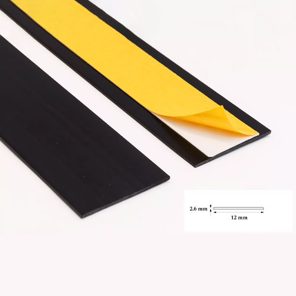1m Long Durable Architrave Self Adhesive PVC Flat Strips