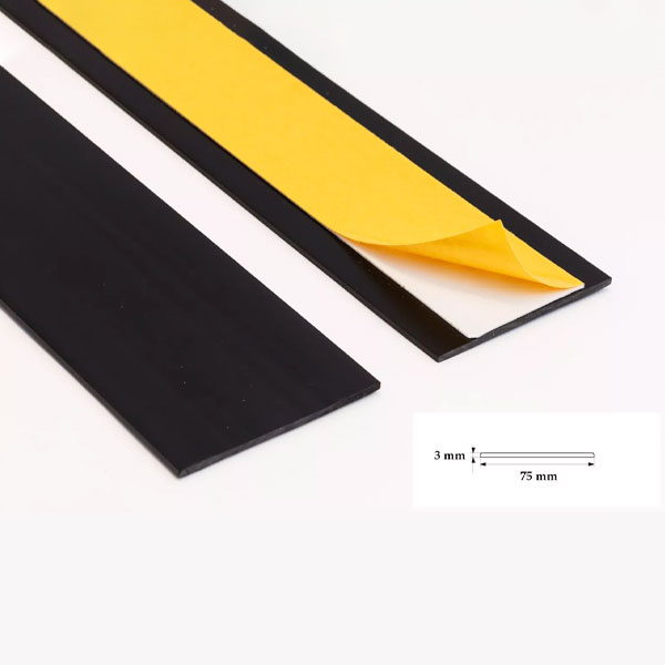 1m Long Durable Architrave Self Adhesive PVC Flat Strips