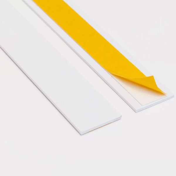 1m Long Durable Architrave Self Adhesive PVC Flat Strips