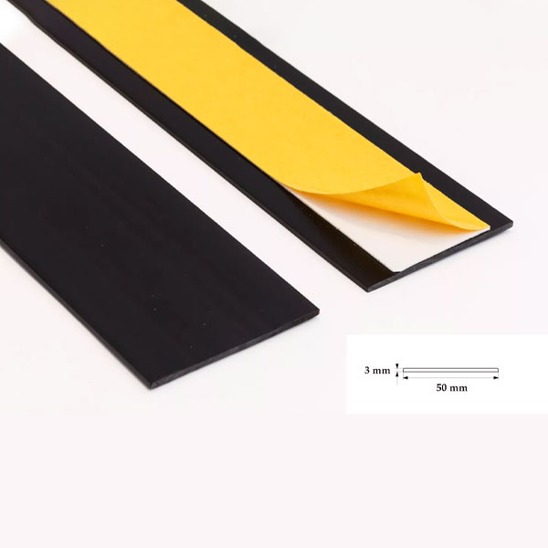 1m Long Durable Architrave Self Adhesive PVC Flat Strips