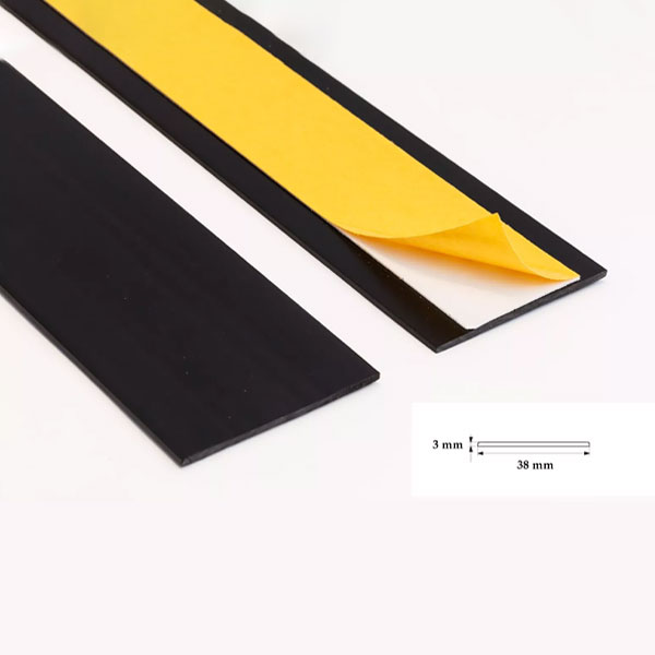 1m Long Durable Architrave Self Adhesive PVC Flat Strips