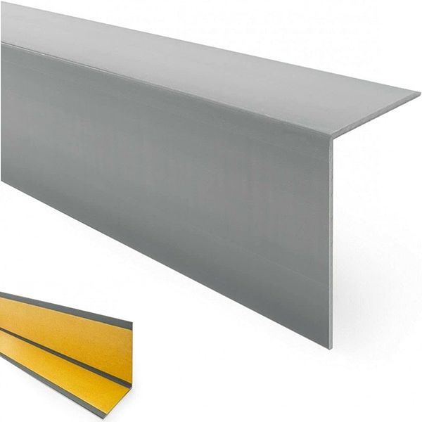 1m Long Self-Adhesive Plastic PVC Corner 90 Degree Angle Trim