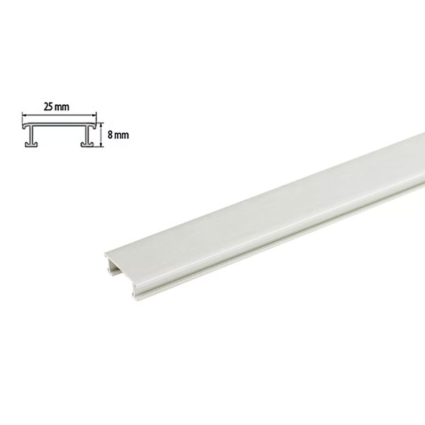 2.5m Long Anodized Aluminium Border Decorative Tile Trim 