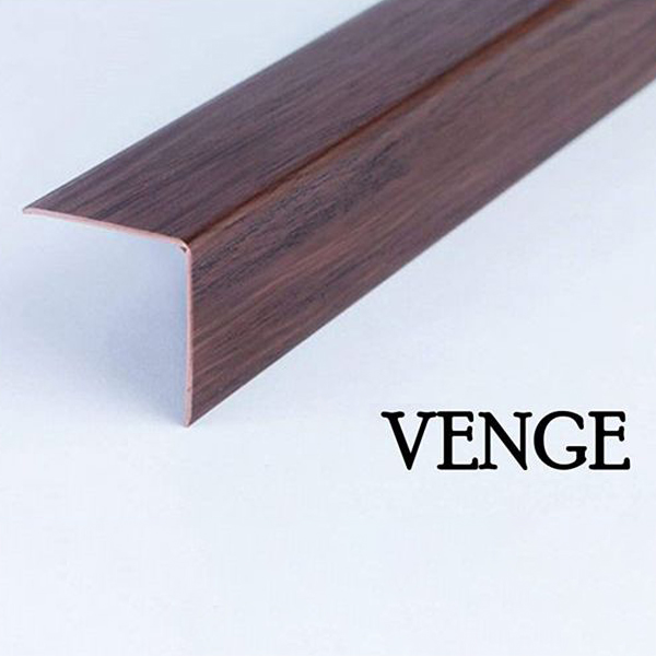 2.5m Long Plastic PVC Corner Trim Wall Corner Guard Edge Protector Wood Effect