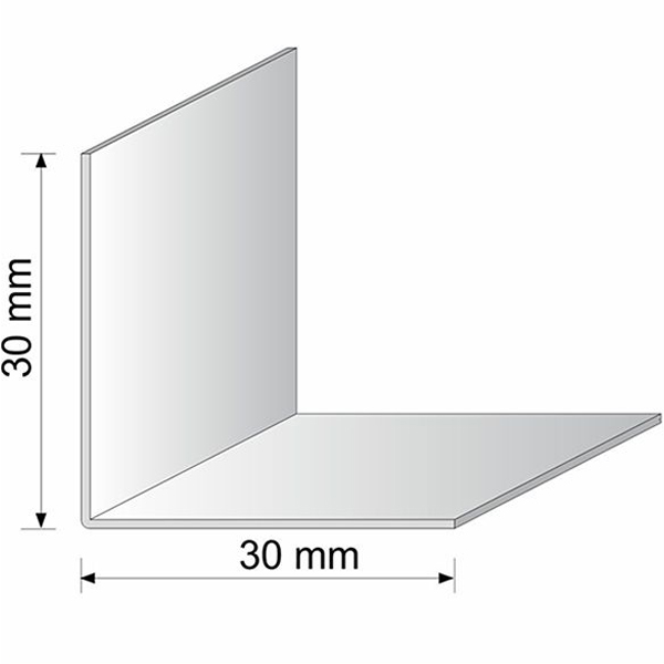 2.9m Long White Plastic Pvc Corner 90 Degree Angle Trim