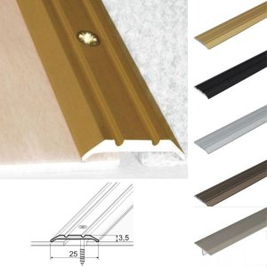 Wide Aluminum 25mm Door Threshold For Vinyl & Tiled Floors