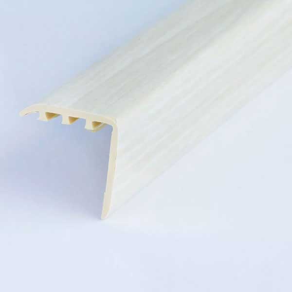 25mm x 25mm UPVC Wood Effect Stair Edge Nosing Trim