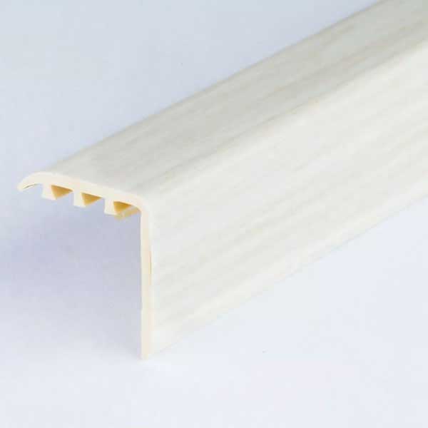 25mm x 25mm UPVC Wood Effect Stair Edge Nosing Trim