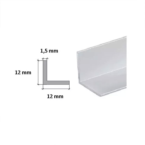  Corrosion Resistance 2m Long Aluminium Extruded Angle 