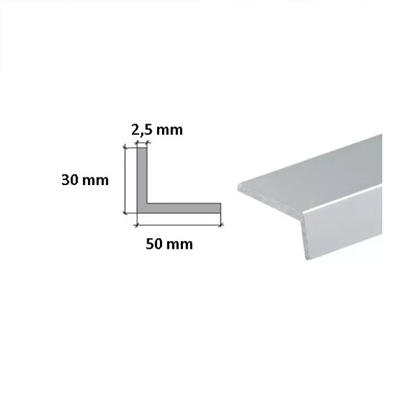  Corrosion Resistance 2m Long Aluminium Extruded Angle 