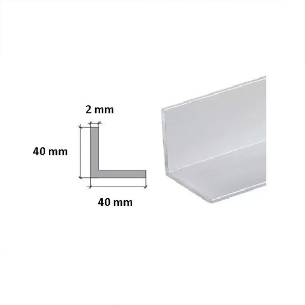  Corrosion Resistance 2m Long Aluminium Extruded Angle 