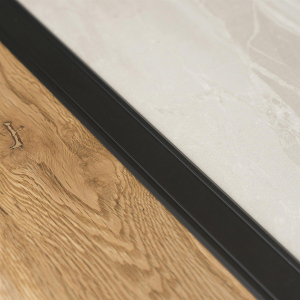  Aluminium Flat Door Threshold 30mm Self Adhesive For Wooden, Laminate, Carpet Vinyl Flooring