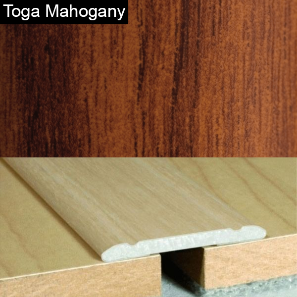 Aluminium Wood Effect 30mm Self Adhesive Door Threashold Floor Trim
