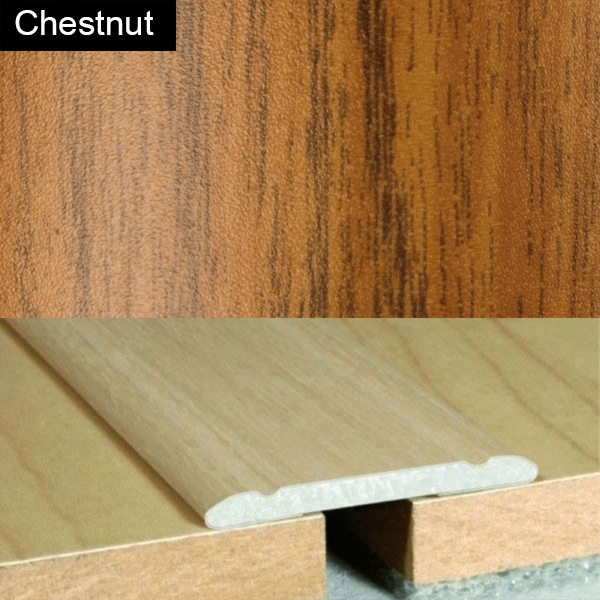 Aluminium Wood Effect 30mm Self Adhesive Door Threashold Floor Trim