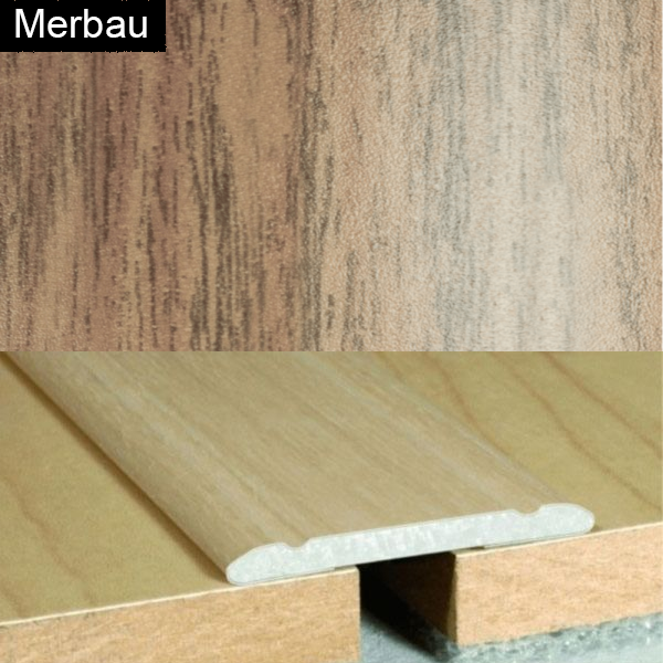 Aluminium Wood Effect 30mm Self Adhesive Door Threashold Floor Trim