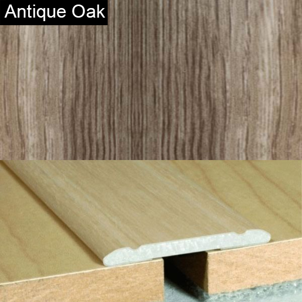 Aluminium Wood Effect 30mm Self Adhesive Door Threashold Floor Trim
