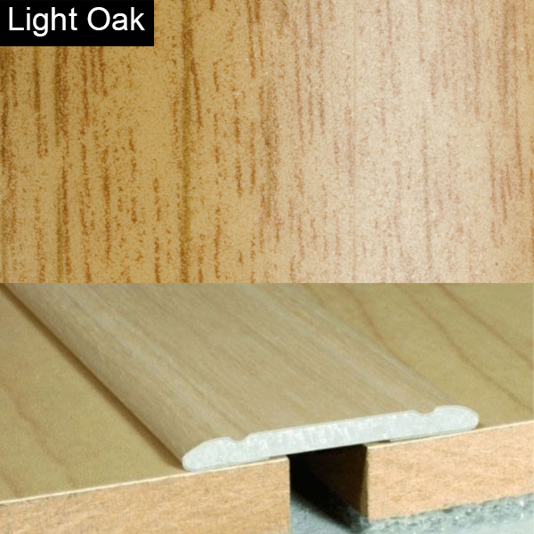 Aluminium Wood Effect 30mm Self Adhesive Door Threashold Floor Trim