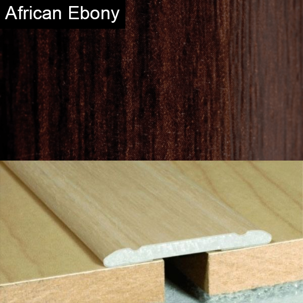 Aluminium Wood Effect 30mm Self Adhesive Door Threashold Floor Trim
