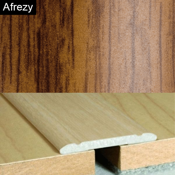 Aluminium Wood Effect 30mm Self Adhesive Door Threashold Floor Trim