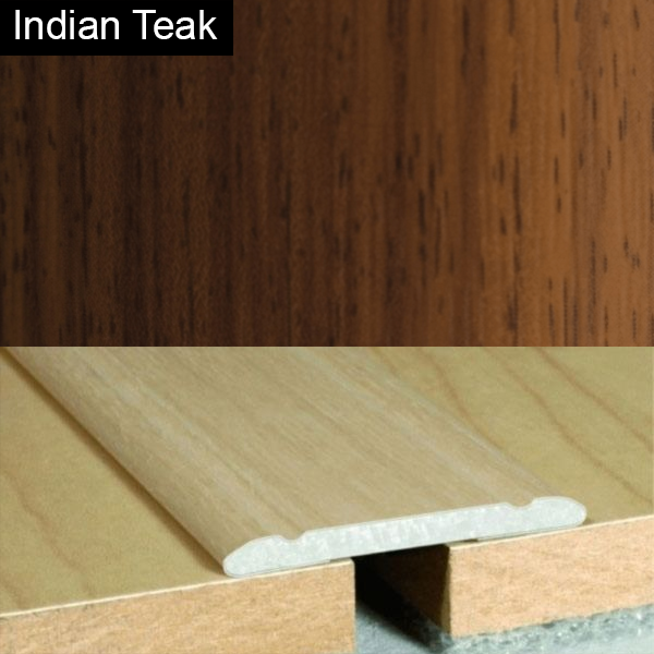 Aluminium Wood Effect 30mm Self Adhesive Door Threashold Floor Trim