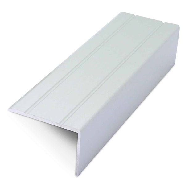 Aluminium 30mm x 20mm Retro Fit Self Adhesive Anti Slip Stair Nosing 