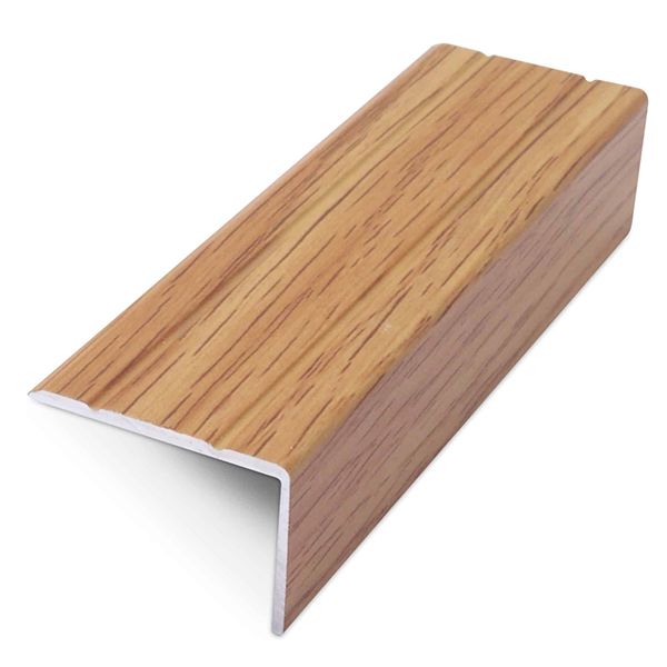 Aluminium 30mm x 20mm Retro Fit Self Adhesive Anti Slip Stair Nosing 