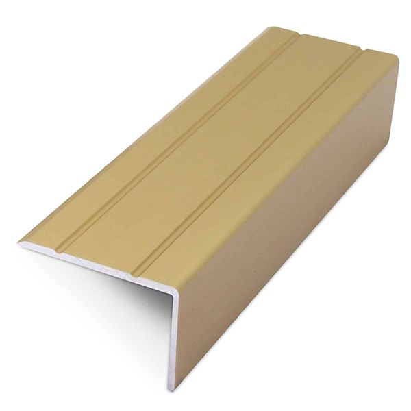 Aluminium 30mm x 20mm Retro Fit Self Adhesive Anti Slip Stair Nosing 