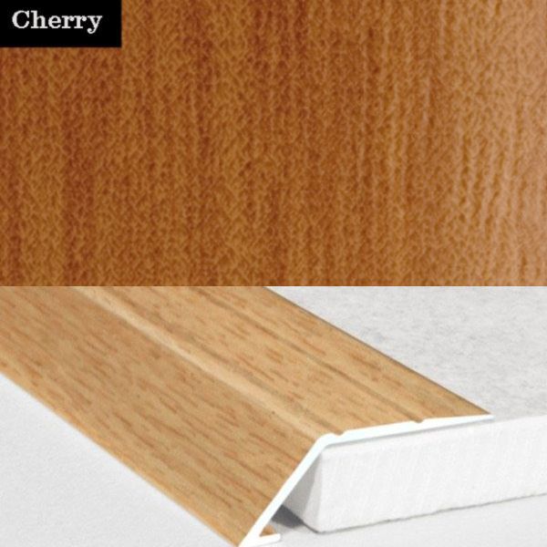 31mm Wood Finish Wide Aluminium Door Threshold Ramp Self Adhesive
