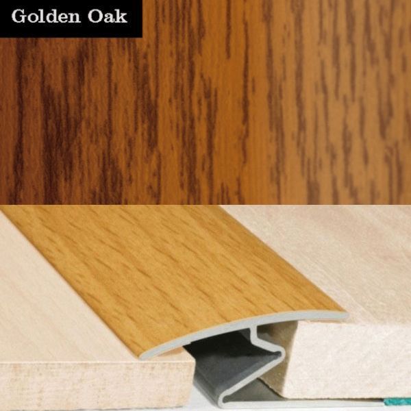 32mm Wood Finish Door Thresholds for Vinyl, Carpet, Laminate, and Wood Floors