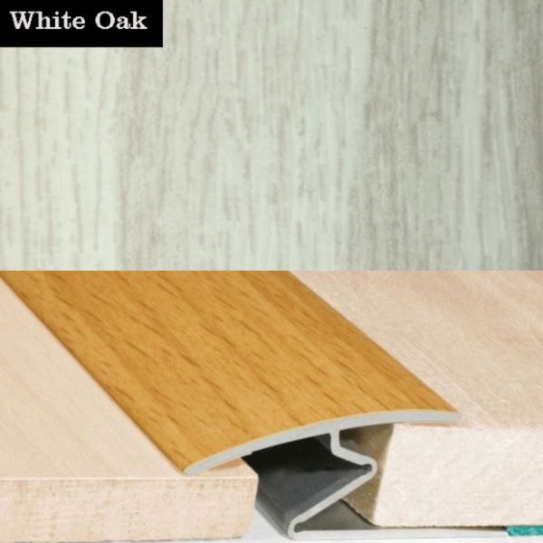 32mm Wood Finish Door Thresholds for Vinyl, Carpet, Laminate, and Wood Floors