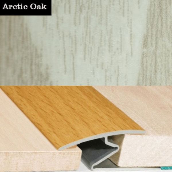 32mm Wood Finish Door Thresholds for Vinyl, Carpet, Laminate, and Wood Floors
