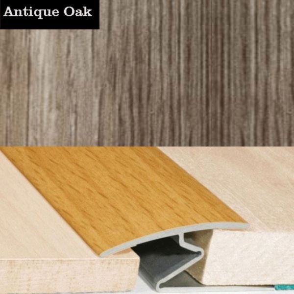 32mm Wood Finish Door Thresholds for Vinyl, Carpet, Laminate, and Wood Floors