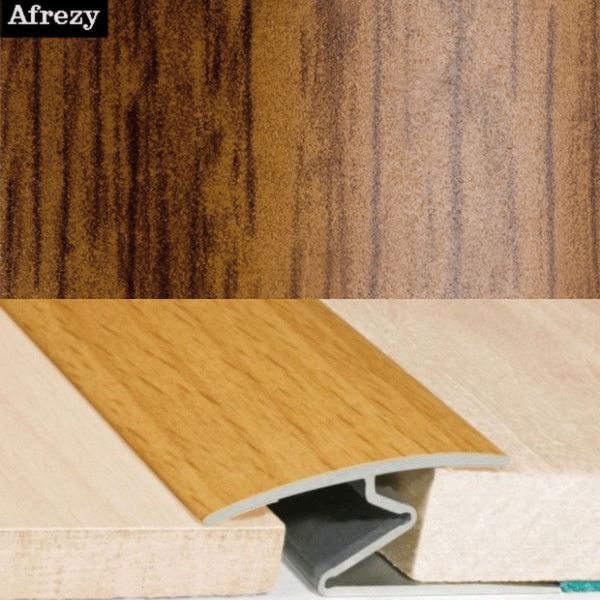 32mm Wood Finish Door Thresholds for Vinyl, Carpet, Laminate, and Wood Floors