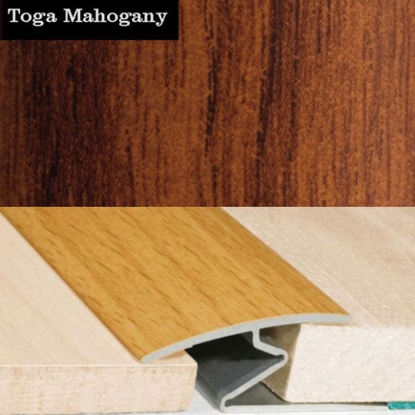 32mm Wood Finish Door Thresholds for Vinyl, Carpet, Laminate, and Wood Floors