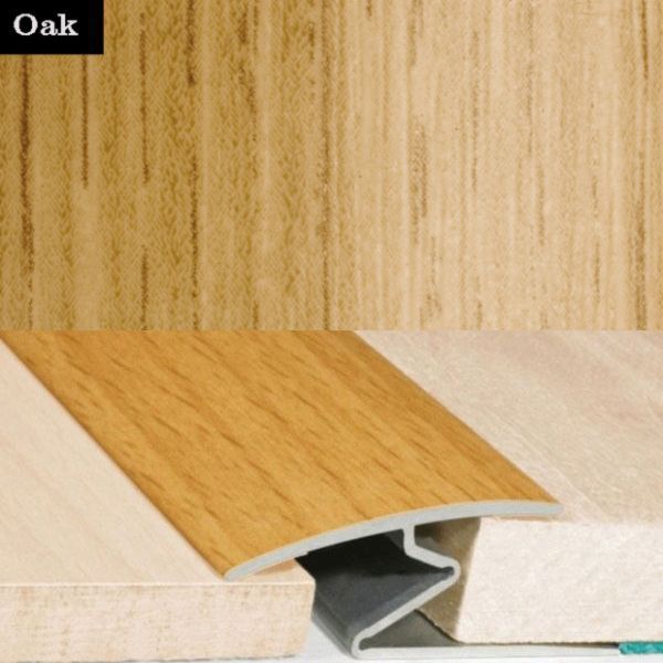 32mm Wood Finish Door Thresholds for Vinyl, Carpet, Laminate, and Wood Floors