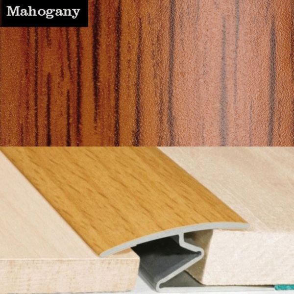 32mm Wood Finish Door Thresholds for Vinyl, Carpet, Laminate, and Wood Floors