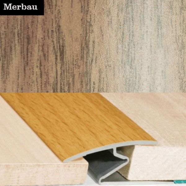 32mm Wood Finish Door Thresholds for Vinyl, Carpet, Laminate, and Wood Floors