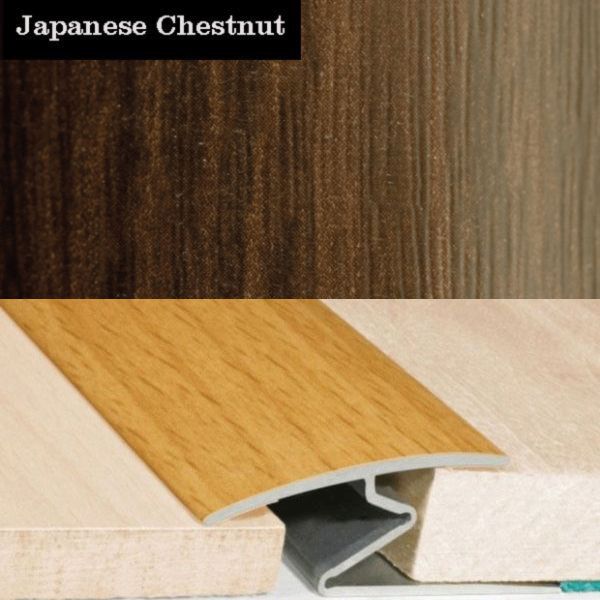 32mm Wood Finish Door Thresholds for Vinyl, Carpet, Laminate, and Wood Floors