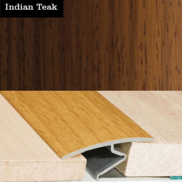 32mm Wood Finish Door Thresholds for Vinyl, Carpet, Laminate, and Wood Floors
