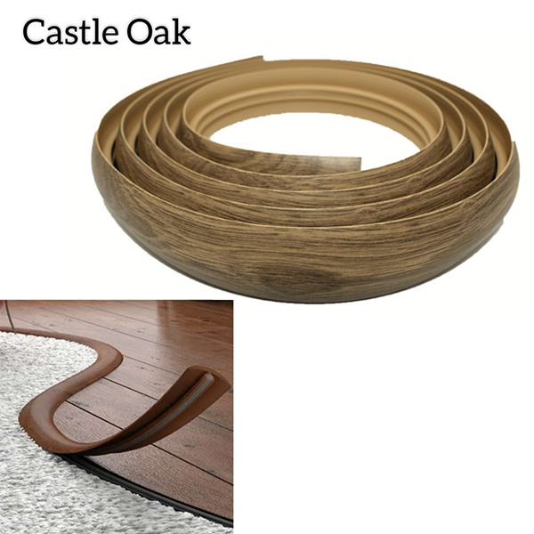 40mm PVC Flexible Transition Flooring Door Threshold Profile 