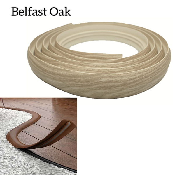 40mm PVC Flexible Transition Flooring Door Threshold Profile 