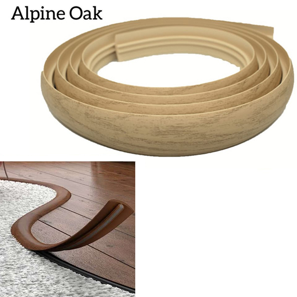 40mm PVC Flexible Transition Flooring Door Threshold Profile 
