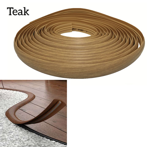 40mm PVC Flexible Transition Flooring Door Threshold Profile 