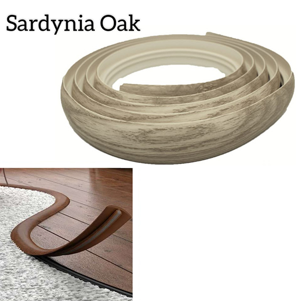 40mm PVC Flexible Transition Flooring Door Threshold Profile 