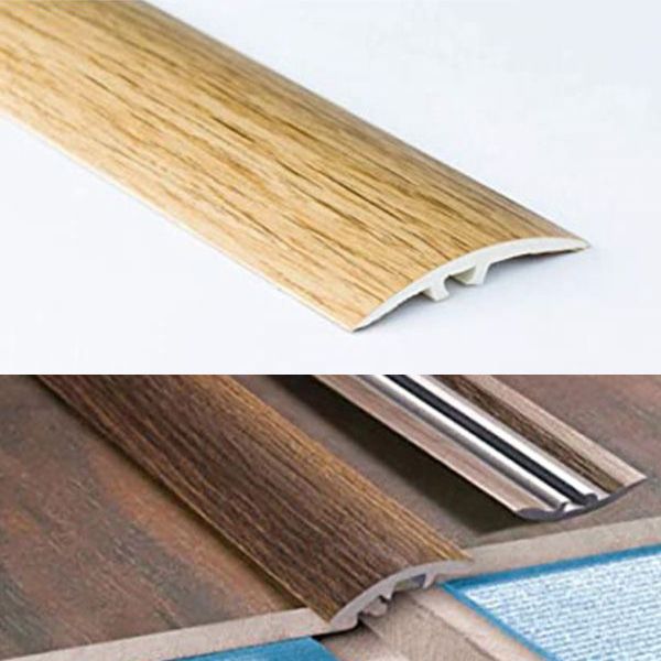 Self-Adhesive 40mm Wide Wood Effect Door Threshold Edging Floor Trim  