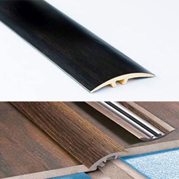 Self-Adhesive 40mm Wide Wood Effect Door Threshold Edging Floor Trim  
