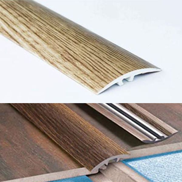 Self-Adhesive 40mm Wide Wood Effect Door Threshold Edging Floor Trim  