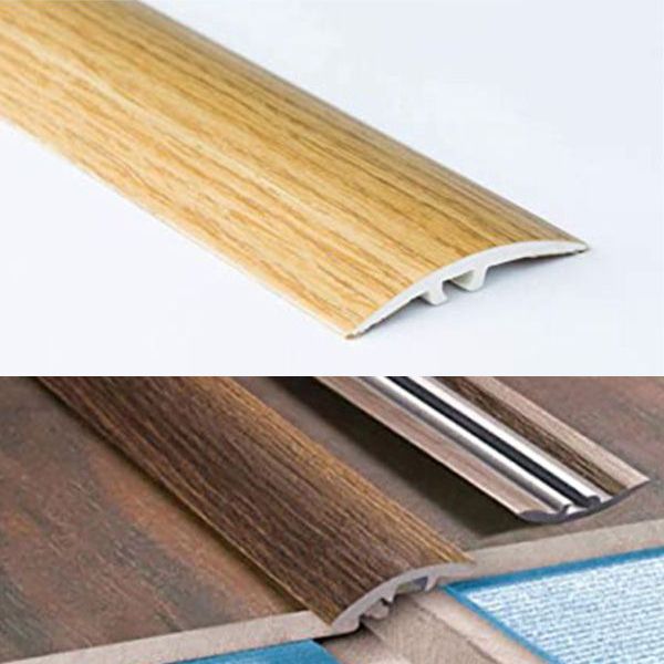 Self-Adhesive 40mm Wide Wood Effect Door Threshold Edging Floor Trim  