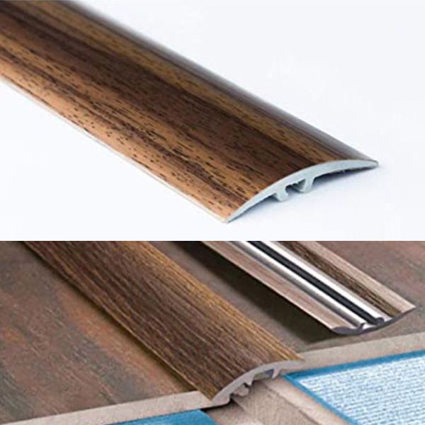 Self-Adhesive 40mm Wide Wood Effect Door Threshold Edging Floor Trim  